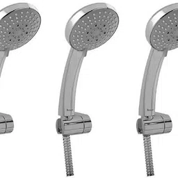 Parryware hand shower 5 - Modes, Bathroom clean with Hose & clutch set of 3 pic 121 shower-picture-17