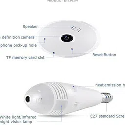 PERAMISYM Compact Home Monitoring Camera with Wi-Fi Security Camera image 2