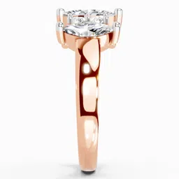 Sparkles Lab Grown Diamond 14kt Rose Gold ring image 4