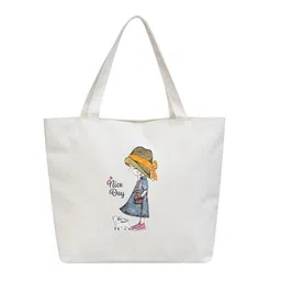 keepcart Tote Bags For Women Girls Canvas Handbag Zipper Large Capacity Fashion Bag Multipurpose Bag-picture-15