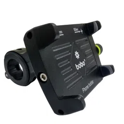 BOBO BM3 Aluminium Waterproof Bike/Motorcycle/Scooter Mobile Phone Holder Mount, Ideal for Maps and GPS Navigation (Black) image 1
