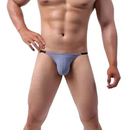 panteasy Stripe Thong Brief Men Underwear Frenchie Anti Bacterial, Color Fresh, Moisture Wicking image 1