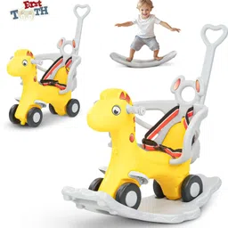 First Tooth Horse Ride 3 in 1 Baby Rocking Horse Ride on Toy Car for Kids 3 in 1 Baby Rocking Horse Ride Tricycle-picture-39