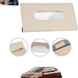 maties New Excellent Bright Color Beige Rectangle Shape Tissue Box For-26 Vehicle Tissue Dispenser-picture-13
