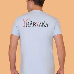 zulx Men Printed, Typography Round Neck Pure Cotton White T-Shirt image 3