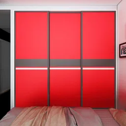 flipkart smartbuy Vinyl Decorative Red Wallpaper image 5