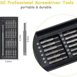giftriya 24-in-1 Professional Precision Screwdriver Set, Magnetic Mini Repair Tool Kit Precision Screwdriver Set image 2