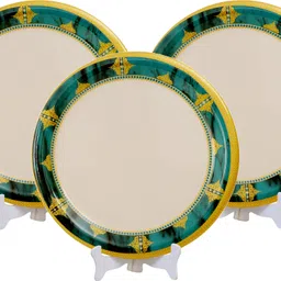 globenox 11 Inch Dinner Plate Melamine | Durable & Lightweight Plate for Daily Use Dinner Plate-picture-20