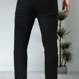 fader Men Relaxed Fit Mid Rise Black Jeans image 2