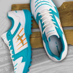 vector x Striker Synthetic Leather Upper & Mesh | PVC & Rubber Sole Allrounder Cricket Shoes For Men-picture-11