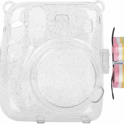 Stela Transparent Glitter Camera Protective Case Camera Bag image 2