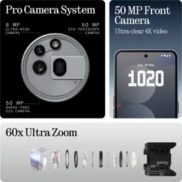 nothing Phone (3a) Pro (Grey, 256 GB) image 4