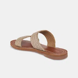 Forever Glam by Pantaloons Textured Open Toe Flats image 2