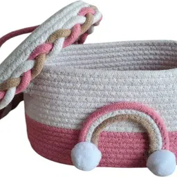 ambaenterprises Cotton Storage Basket image 2