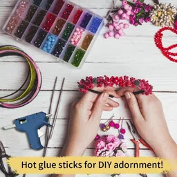 km traders Glue Sticks For Repairs Products (11mm and 7inch 36 pcs) Glue image 5