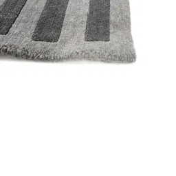 jaipur rugs Grey Geometrical Wool 6 ft X 9 ft Hand Woven Rectangle Carpet image 5