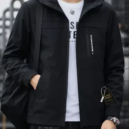 futse peno Men Solid Casual Jacket image 3