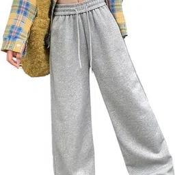 fashionfizzzzz Women Solid Grey Track Pants-picture-22