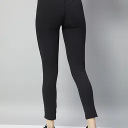 Technosport High-Rise Antimicrobial Dri-Fit Sports Tights with a Side Pocket image 3