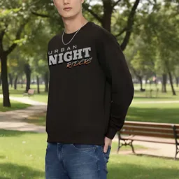 moda rapido Men Full Sleeve Printed Sweatshirt image 2