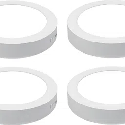 m.v.l lights 15W LED Round Surface Down Light White Pack of 4 Ceiling Light Ceiling Lamp-picture-28