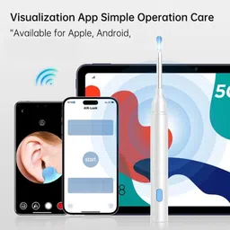 dioxit 1PCS Ear Wax Removal Tool Camera, Ear Cleaner with Camera, 1080P HD Camera image 3