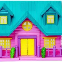 mahi zone Funny House Play Set-Doll House Set image 4