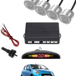 peeps store Universal 4 Silver Reverse Parking Sensor-PS25B127 Universal 4 Silver Reverse Parking Sensor-PS25B127 Parking Sensor-picture-27