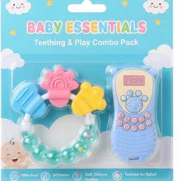 aditya creation Colorful Baby Teething Ring & Toy Mobile Combo | Soft Rattle, Attractive Design Rattle image 3