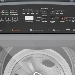 whirlpool 8.5 kg Fully Automatic Top Load with In-built Heater Grey image 2