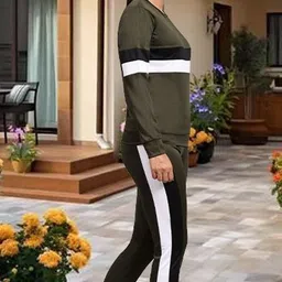 dtr fashion Colorblock Women Track Suit image 4