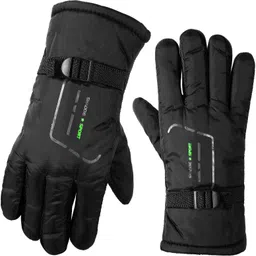 frackson Solid Winter Men Gloves image 1