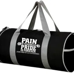 k.s enterprises 20 L Gym Duffel Bag - premium quality sports bag with separate shoe compartment water resistant - Black-picture-33