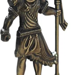 divaura Lord Maha Shiva Idol with Trishul for Car, Office, Home Temple, and Pooja Decor Decorative Showpiece - 10 cm image 4