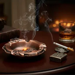 hemzy Brown Bronze Ashtray image 1