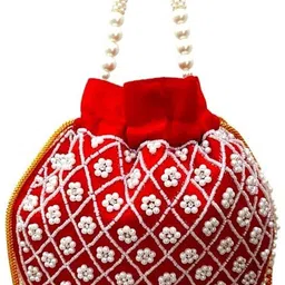 banithani Women Red Potli-picture-22