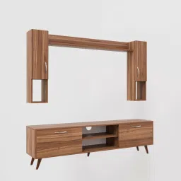 mintwud from pepperfry M5 Tv Unit In Noce Lyon Colour image 4