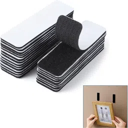 25 sets Hook and Loop Strips with Adhesive Strong Interlocking Tape Strip Stick-on Velcro-image-39