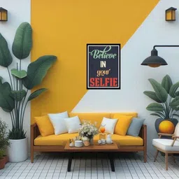 sensyarccraft Acrylic Wall Photo Frame image 4