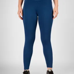 Solid Women Blue Tights-image-32