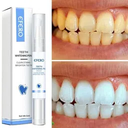 efero Teeth Whitening Pen Removes Plaque Stains Tooth Cleaning Essence Teeth Whitening Kit-picture-16