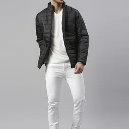 dennis lingo Men Solid Padded Jacket image 5