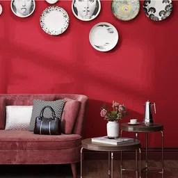 luchipo Vinyl Abstract Red Wallpaper image 2
