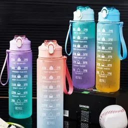 noslo MOTIVATIONAL BOTTLE 1000 ML 1000 ml Water Bottle image 3