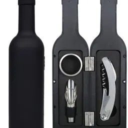 packnbuy Gift Wine Stopper Pourer Cutter Cork Bottle Opener Set-picture-27