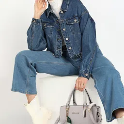 zoyaebazar Women Grey Shoulder Bag image 3