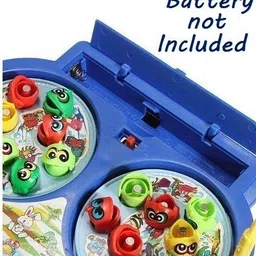 ichoice Fishing Game Include 32 Pieces Fishes and 4 Fishing Rod, Kids Fish Catching Game image 2