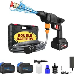 jaliya (Double Battery) Wireless High Pressure Car Washer&Car Cleaning Pressure Washer-picture-32