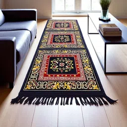 rylie Multicolor Velvet Carpet image 1