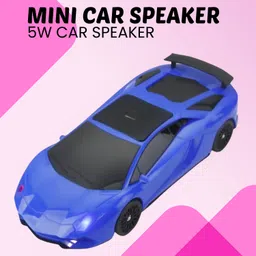 FRONY F4 (PORTABLE BLUETOOTH SPEAKER) Crystal Clear Sound Support Aux/USB/TF CardOD464 5 W Bluetooth Laptop/Desktop Speaker image 1